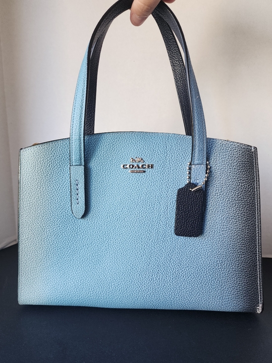 Coach Handbags - SOLDCoach Charlie Carryall 28, Blue Ombre, 2018, EUC